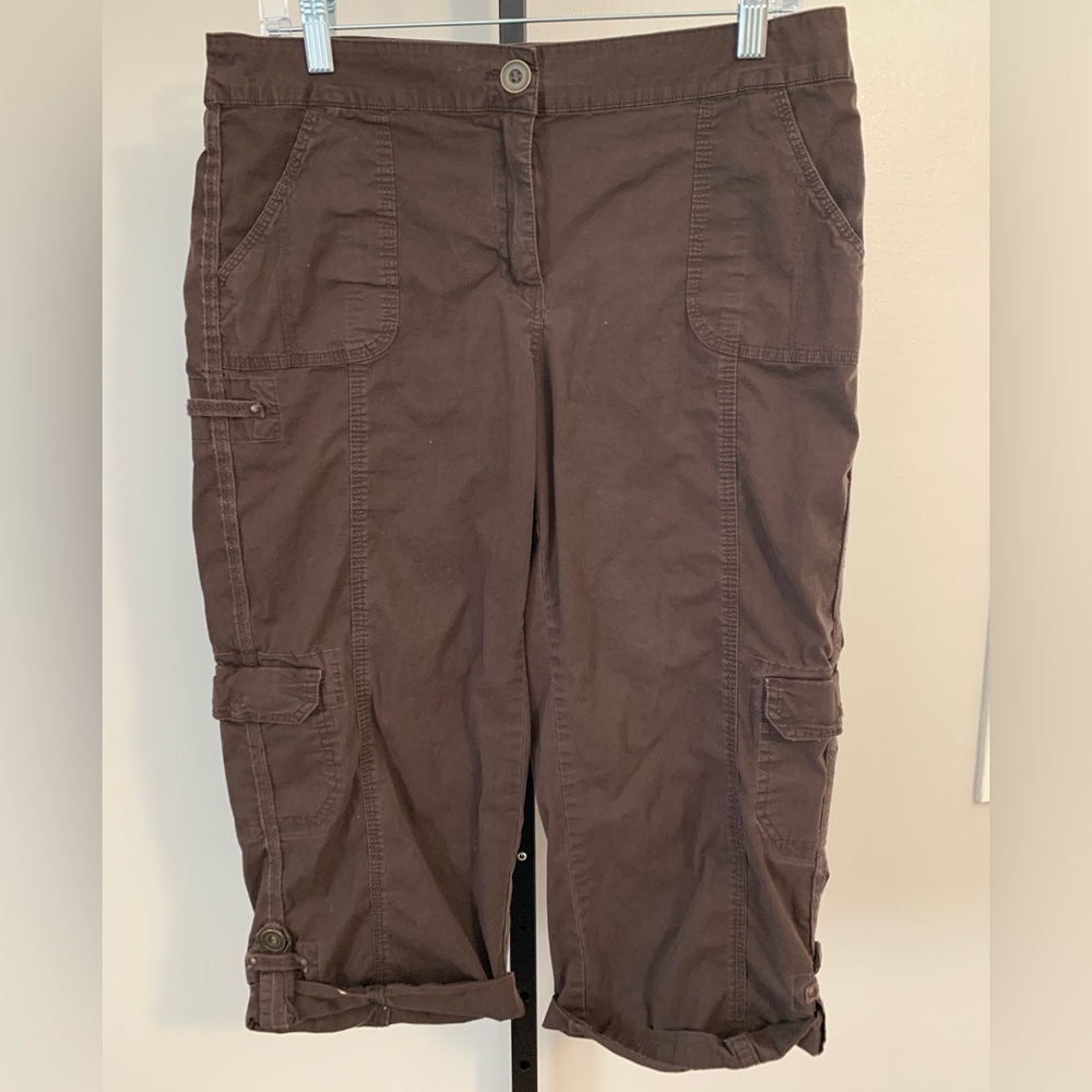 Chico's Dark Brown Capris